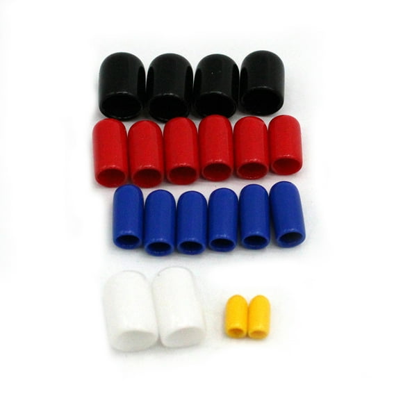 KIMISS Engine Vacuum Line Cap 20 Pcs PVC Vacuum Line Cap 1/8in 3/16in 1/4in 3/8in 5/16in Assorted Kit Fit for CHEVY KIMISS Engine Vacuum Line Cap 20 Pcs PVC Vacuum Line Cap 1/8in 3/16in 1/4in 3/8in 5/16in Assorted Kit Fit for CHEVY